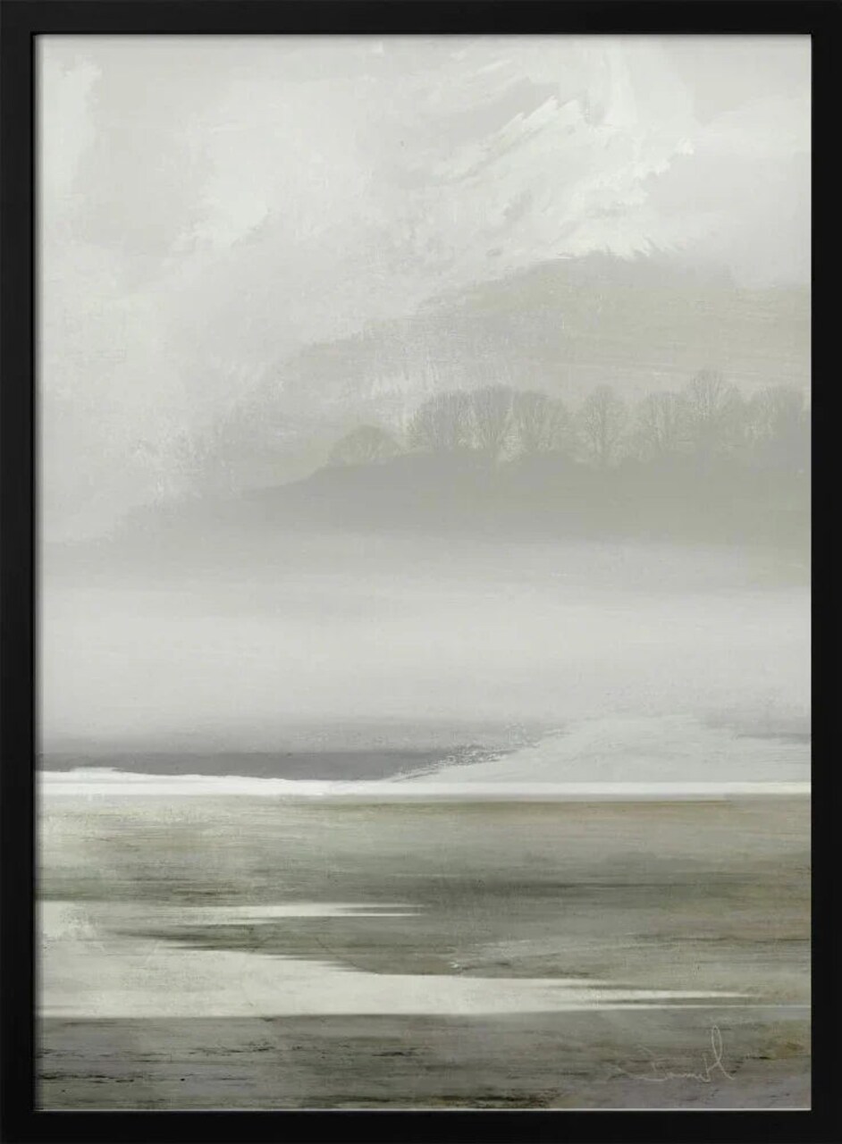 Framed Art Print - Lakes No2 by Dan Hobday 24x36 Home or Office Decor